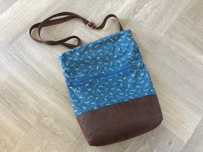 Hansedelli Fold Over Handtasche
