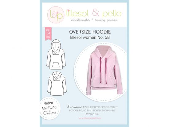 Lillesol Woman Oversize-Hoodie No. 58 
