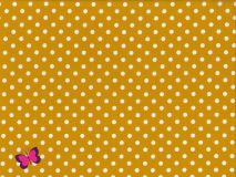 Baumwolle Punkte Dots Weiss Swafing 313 - senf