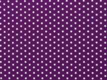 Reststück Baumwolle Sterne weiß violett 