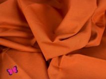 Baumwolle in Unifarben orange