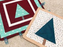 Freebie Foundation Paper Piecing Weihnachtsbaum 