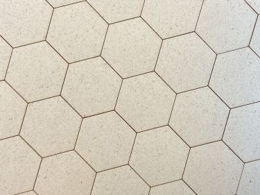Hexagon EPP Schablonen aus Graspapier English Paper Piecing versch. Größen 