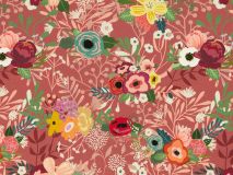 Blumen French Terry Joana 