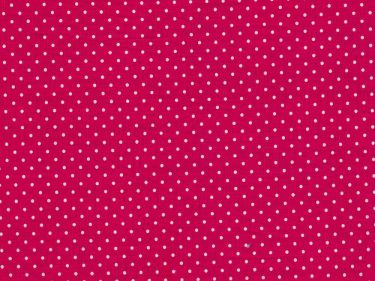 Baumwolle kleine Punkte Dots Weiss 934 - pink